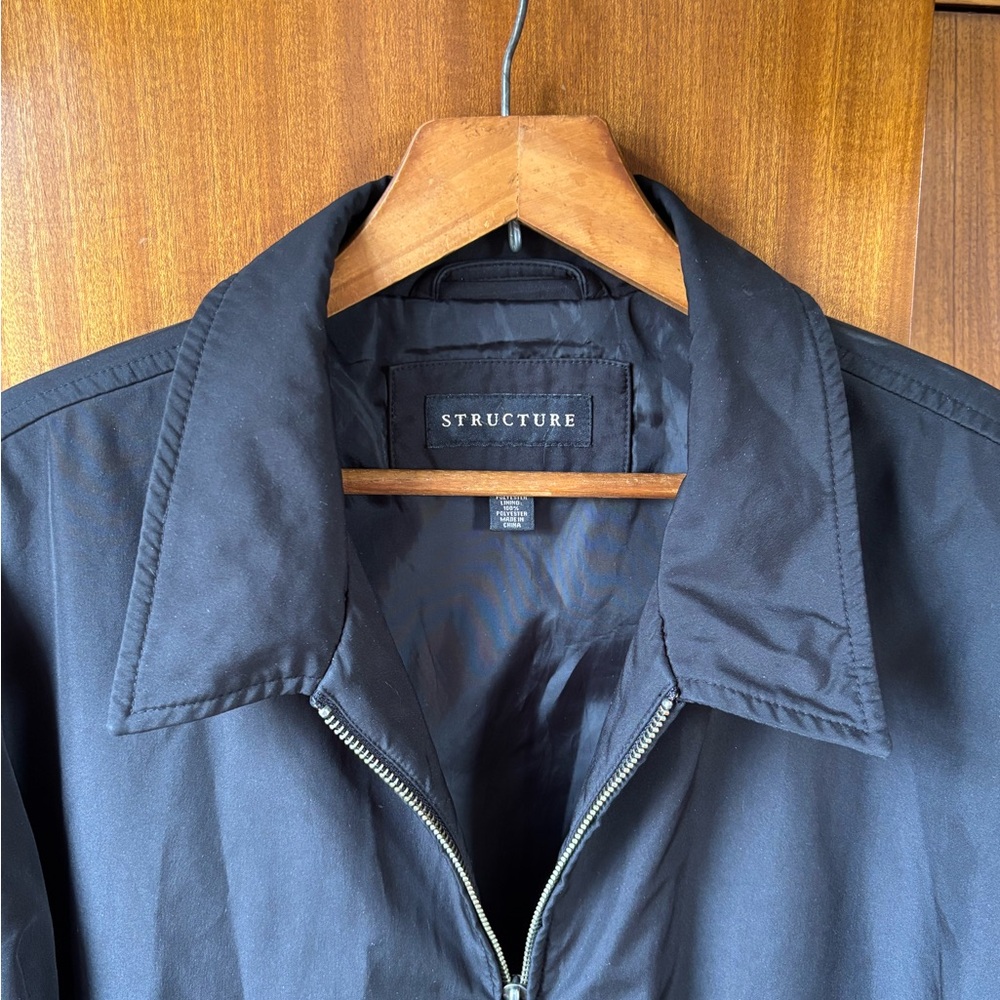 Structure Black Lightweight Zip Jacket - image 2